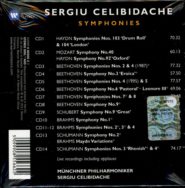 symphonies ( 14cd ) > celibidache, sergiu > 佳佳