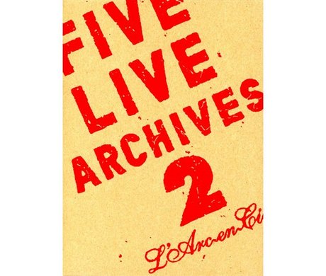 FIVE LIVE ARCHIVES 2 完全生產限定盤2區5片裝DVD／FIVE LIVE ARCHIVES