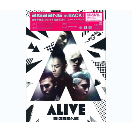 ALIVE ( CD+2DVD ) 初回生產限定盤COMPLETE BOX TYPE A 2區> BIGBANG