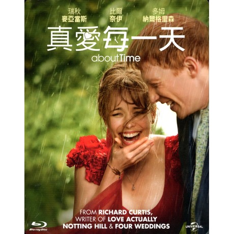 真愛每一天 BLURAY系統／ABOUT TIME > 瑞秋麥亞當斯, 比爾奈伊 > 佳佳唱片行