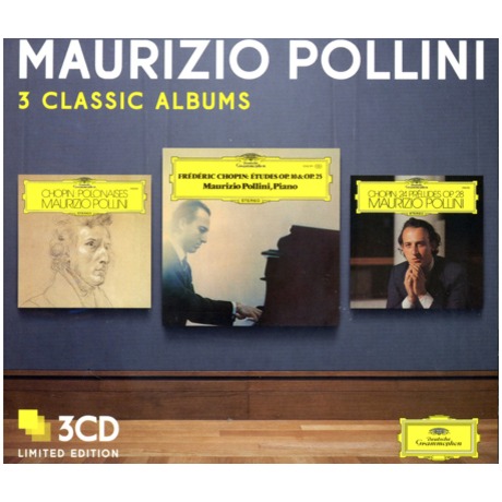 經典3CD－ 波里尼 (限量發行)／Maurizio Pollini – 3 Classic Albums (限量發行) > POLLINI ...